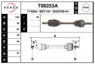 Вал EAI T98253A