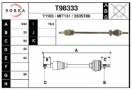 Вал EAI T98333