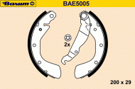 Комлект тормозных накладок BARUM BAE5005