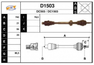 Вал SNRA D1503