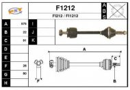 Вал SNRA F1212