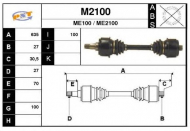 Вал SNRA M2100