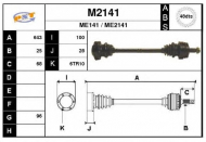 Вал SNRA M2141
