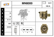 Генератор SNRA MN8000