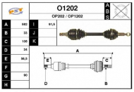 Вал SNRA O1202