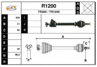 Вал SNRA R1200