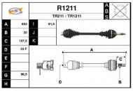 Вал SNRA R1211