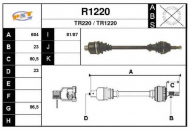 Вал SNRA R1220