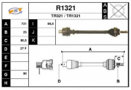 Вал SNRA R1321