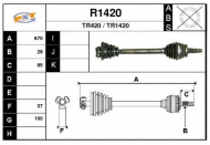 Вал SNRA R1420