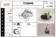 Стартер SNRA TC9046