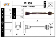 Вал SNRA V1151