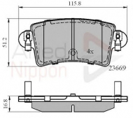 Комплект тормозных колодок COMLINE ADB01036