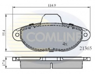 Комплект тормозных колодок COMLINE CBP0509