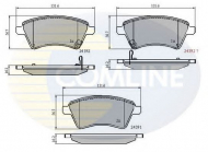 Комплект тормозных колодок COMLINE CBP31513