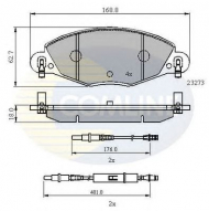 Комплект тормозных колодок COMLINE CBP21121
