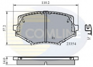 Комплект тормозных колодок COMLINE CBP3820