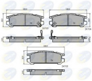Комплект тормозных колодок COMLINE CBP3218