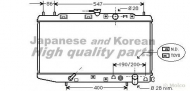 Теплообменник ASHUKI H554-05