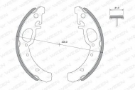 Комлект тормозных накладок WEEN 152-2470