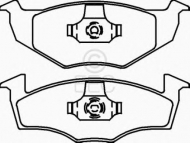 Комплект тормозных колодок EEC BRP0911