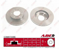 Тормозной диск ABE C3M072ABE