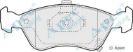 Комплект тормозных колодок APEC braking PAD1011