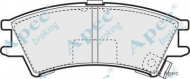 Комплект тормозных колодок APEC braking PAD1017
