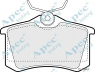 Комплект тормозных колодок APEC braking PAD1060