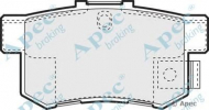 Комплект тормозных колодок APEC braking PAD1066