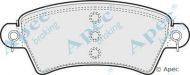 Комплект тормозных колодок APEC braking PAD1107