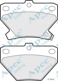 Комплект тормозных колодок APEC braking PAD1113