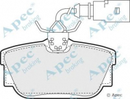 Комплект тормозных колодок APEC braking PAD1215