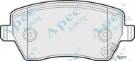 Комплект тормозных колодок APEC braking PAD1466