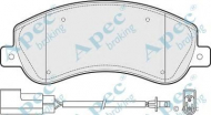 Комплект тормозных колодок APEC braking PAD1475