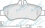 Комплект тормозных колодок APEC braking PAD1516