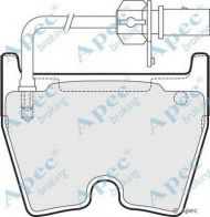 Комплект тормозных колодок APEC braking PAD1524