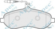 Комплект тормозных колодок APEC braking PAD1539