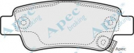 Комплект тормозных колодок APEC braking PAD1583