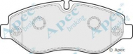 Комплект тормозных колодок APEC braking PAD1597