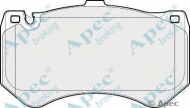 Комплект тормозных колодок APEC braking PAD1820