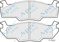 Комплект тормозных колодок APEC braking PAD353