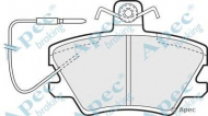 Комплект тормозных колодок APEC braking PAD527