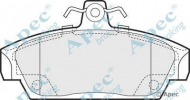 Комплект тормозных колодок APEC braking PAD659