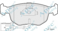 Комплект тормозных колодок APEC braking PAD877