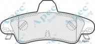Комплект тормозных колодок APEC braking PAD1363