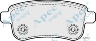 Комплект тормозных колодок APEC braking PAD1689