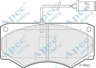 Комплект тормозных колодок APEC braking PAD932
