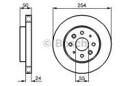 Тормозной диск BOSCH 0 986 479 231