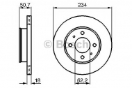 Тормозной диск BOSCH 0 986 479 264
